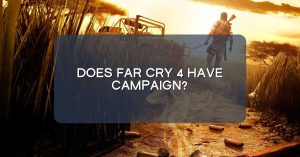 Does Far Cry 4 have campaign?